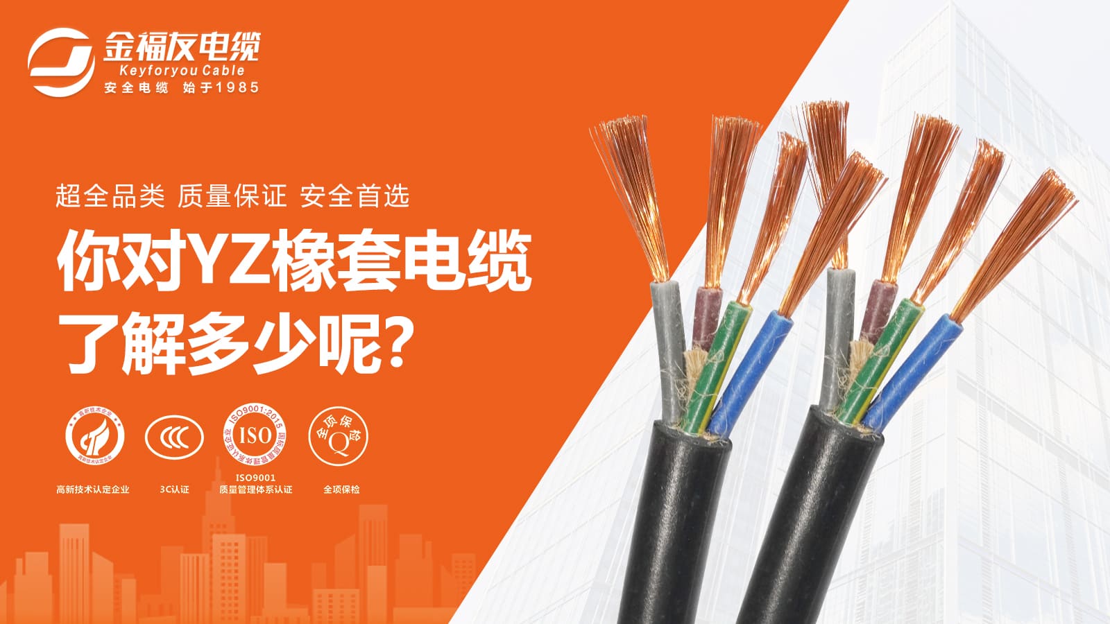 你对YZ橡套电缆了解多少呢？
