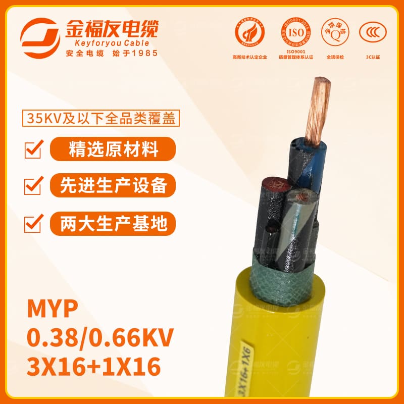 壹号娱乐产品-8.9-MYP-0.38-0.66KV-3X16+1X16