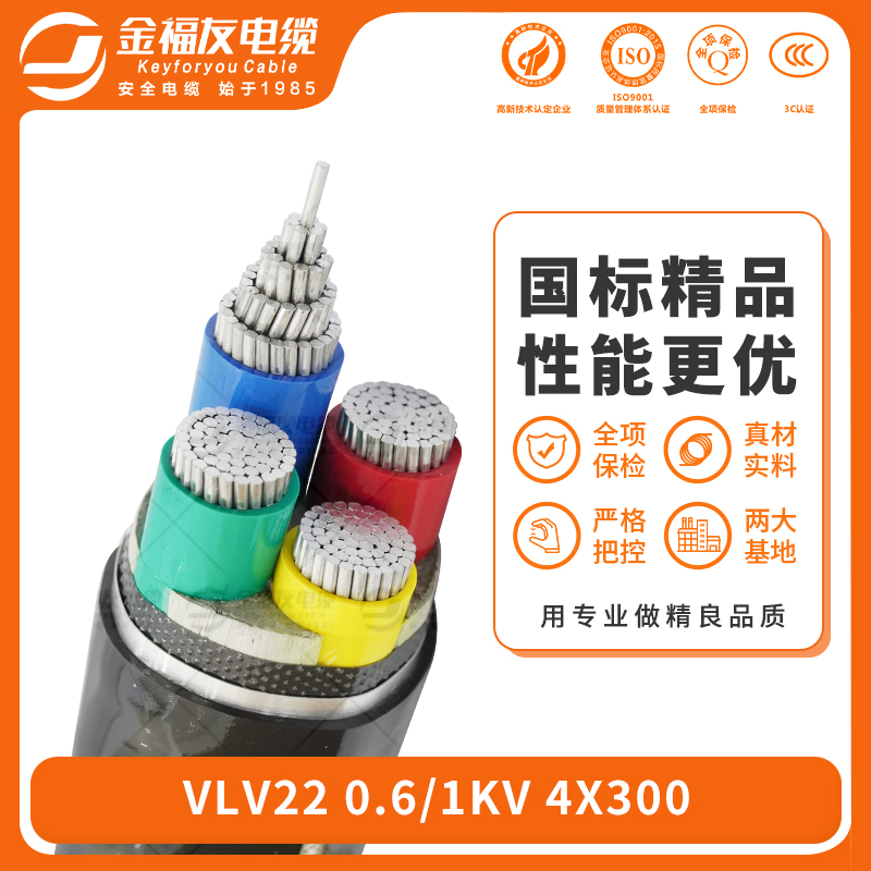 壹号娱乐产品-6.20-VLV22-0.6-1kV-4X300